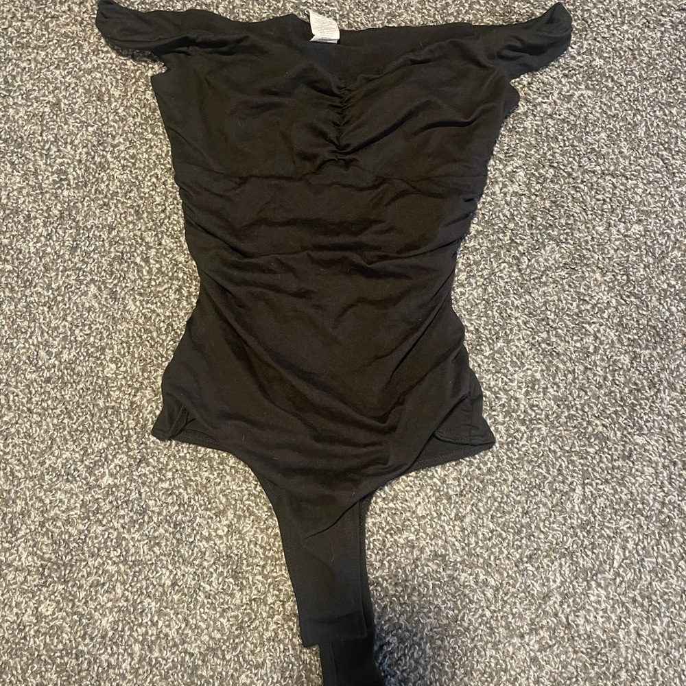 off the shoulder body suit